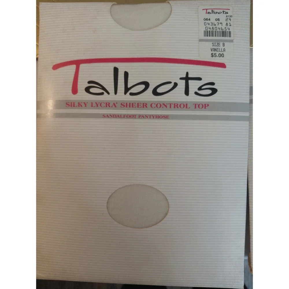 Vtg Lot of 4 Victoria's Secret Glamour Sheers & Talbots Pantyhose NIP Deadstock
